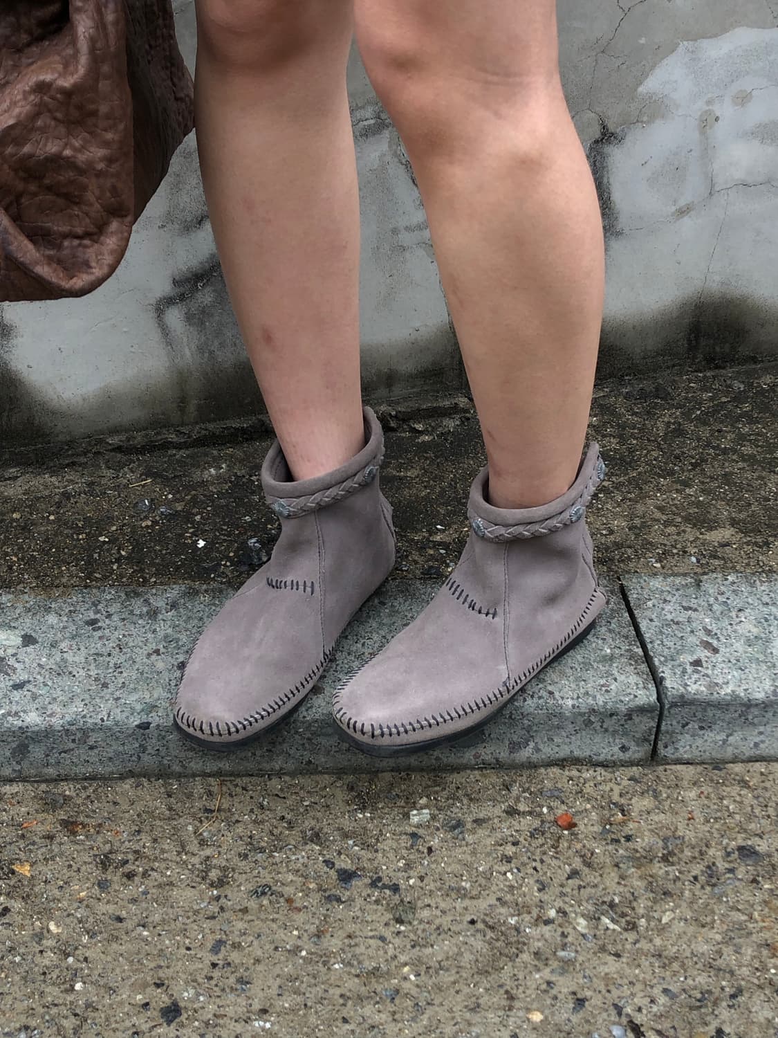 moccasin middle boots  상품이미지6