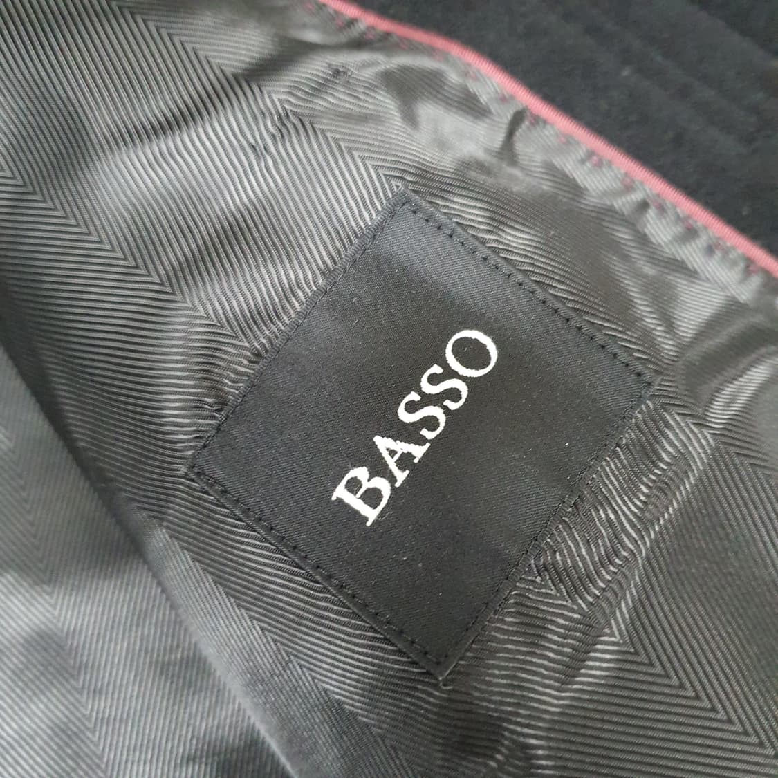 바쏘 울 캐시미어 하프코트 남자105 상품이미지8