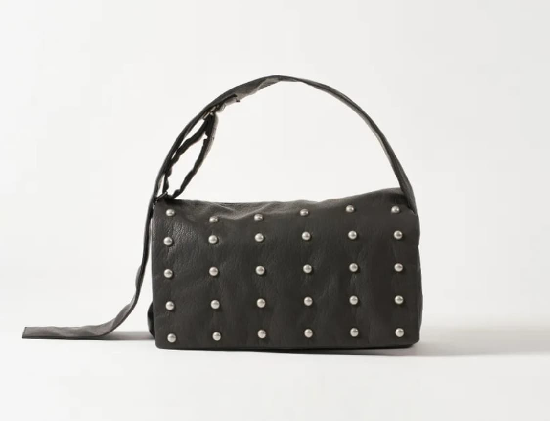 플리즈프로젝트 레더 매신저백 다크브라운 상품이미지2