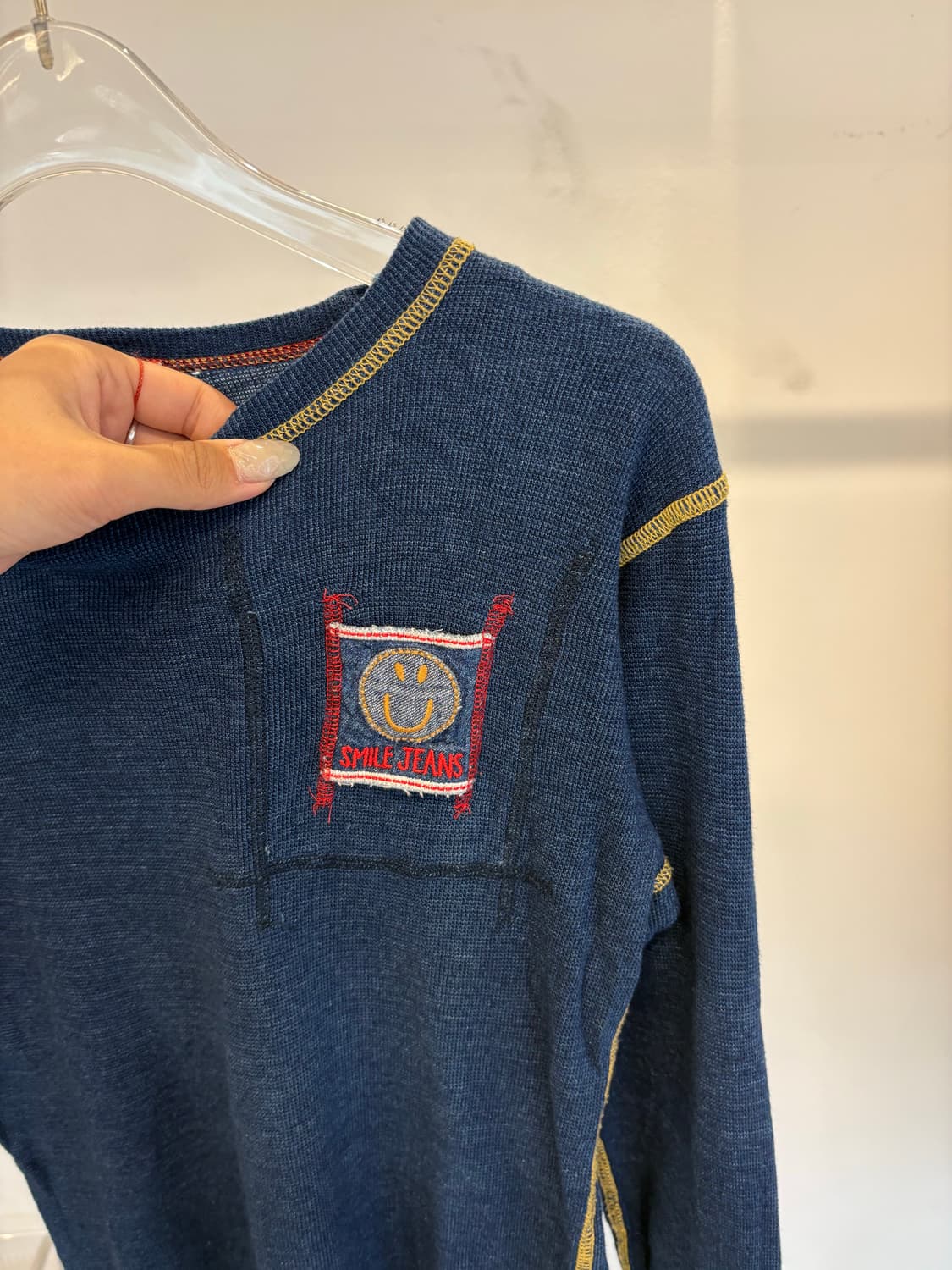 Hysteric Glamour waffle stitch sleeve 상품이미지2