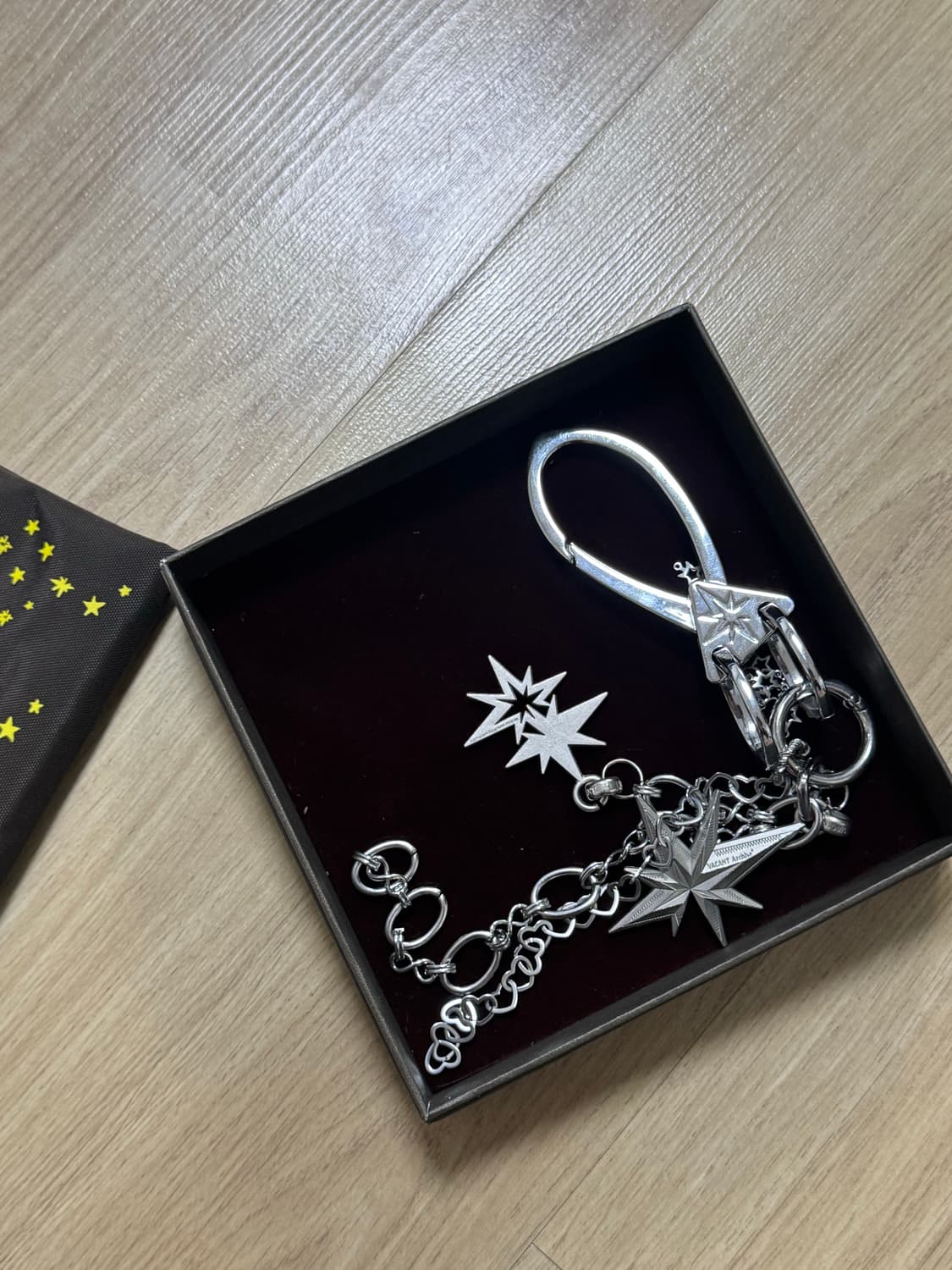 VACANT STAR KEYRING SILVER 상품이미지2
