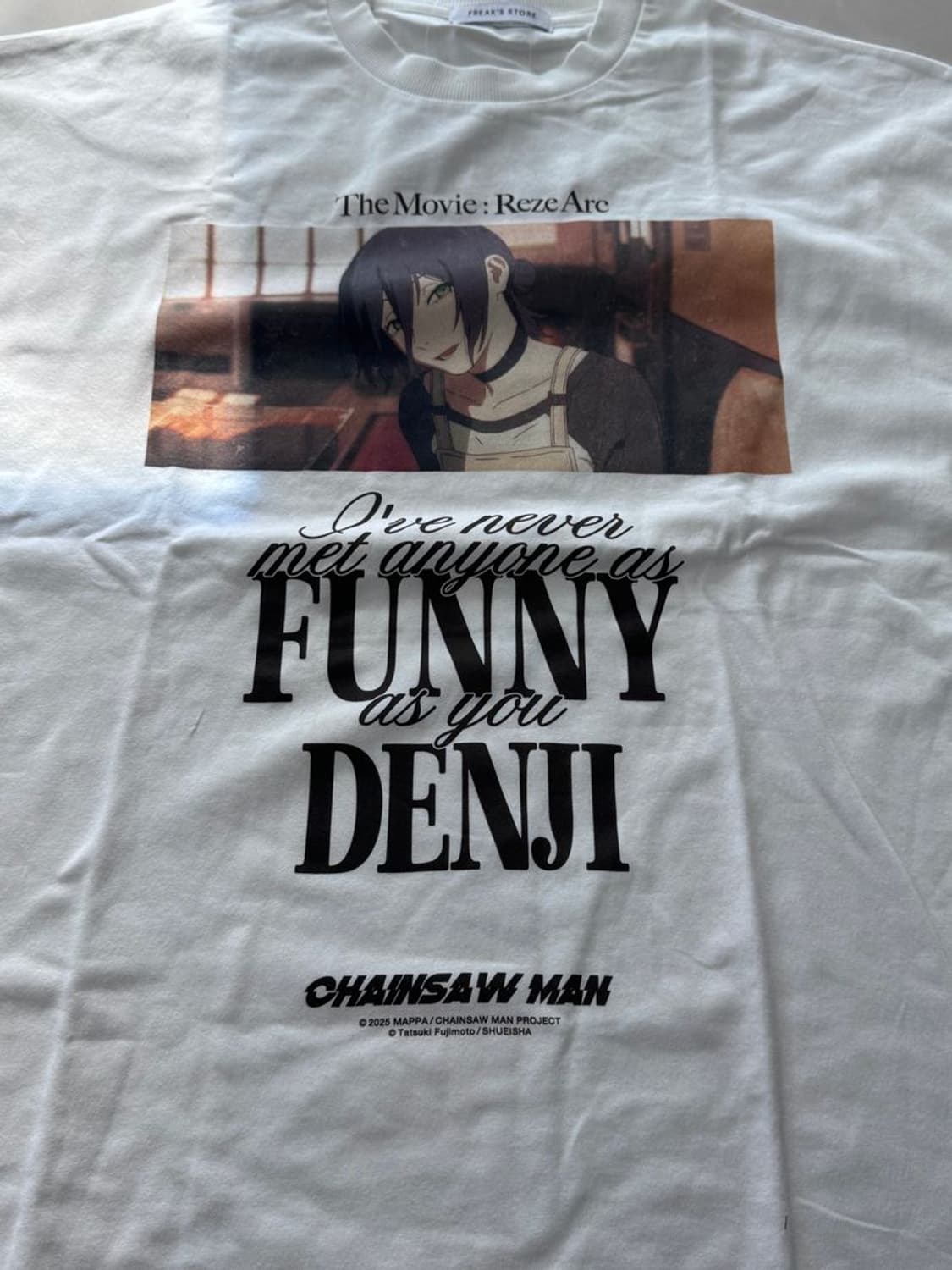 REZE PRINT TEE 체인소맨 리즈 프린트 티셔츠 상품이미지2