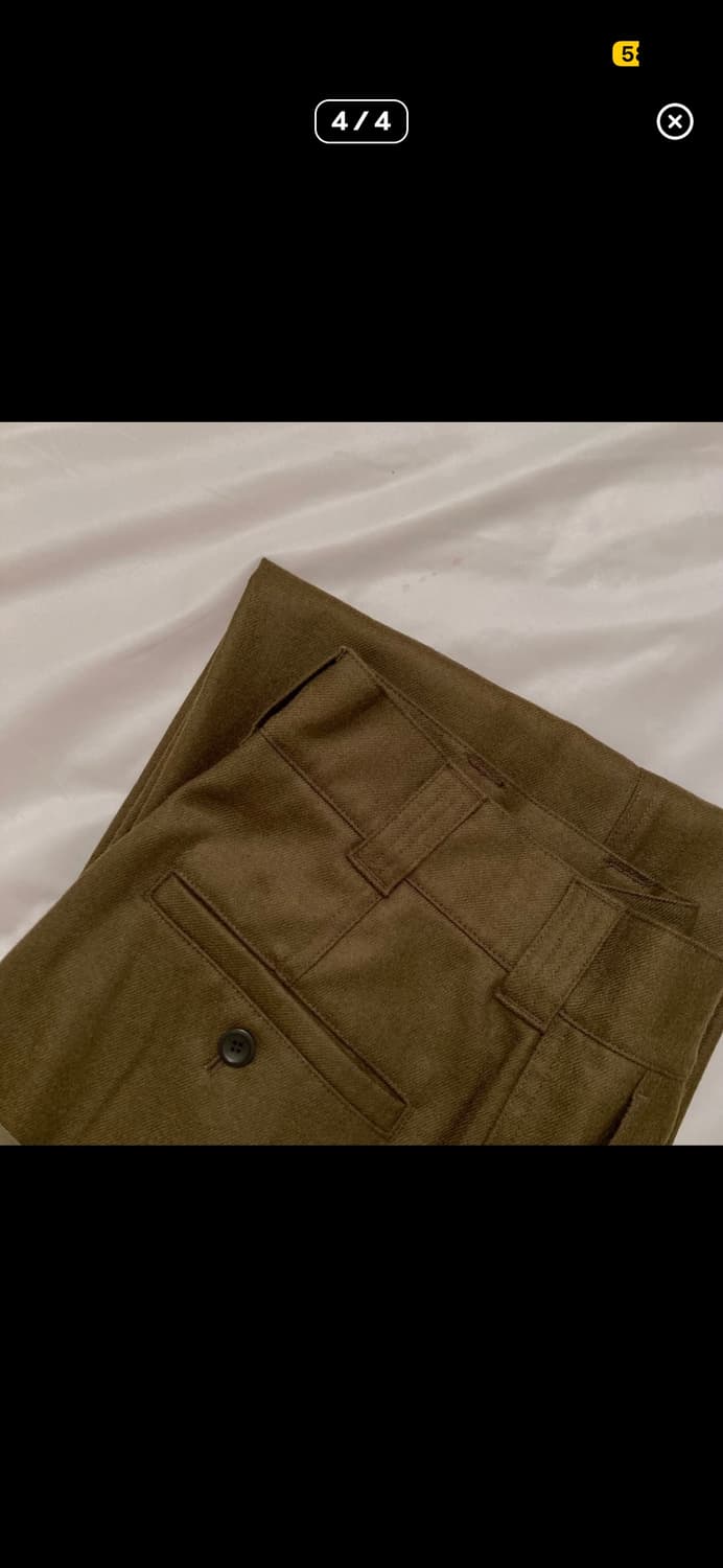 M) 언타이틀드 콜렉티브 울 트라우저 상품이미지4