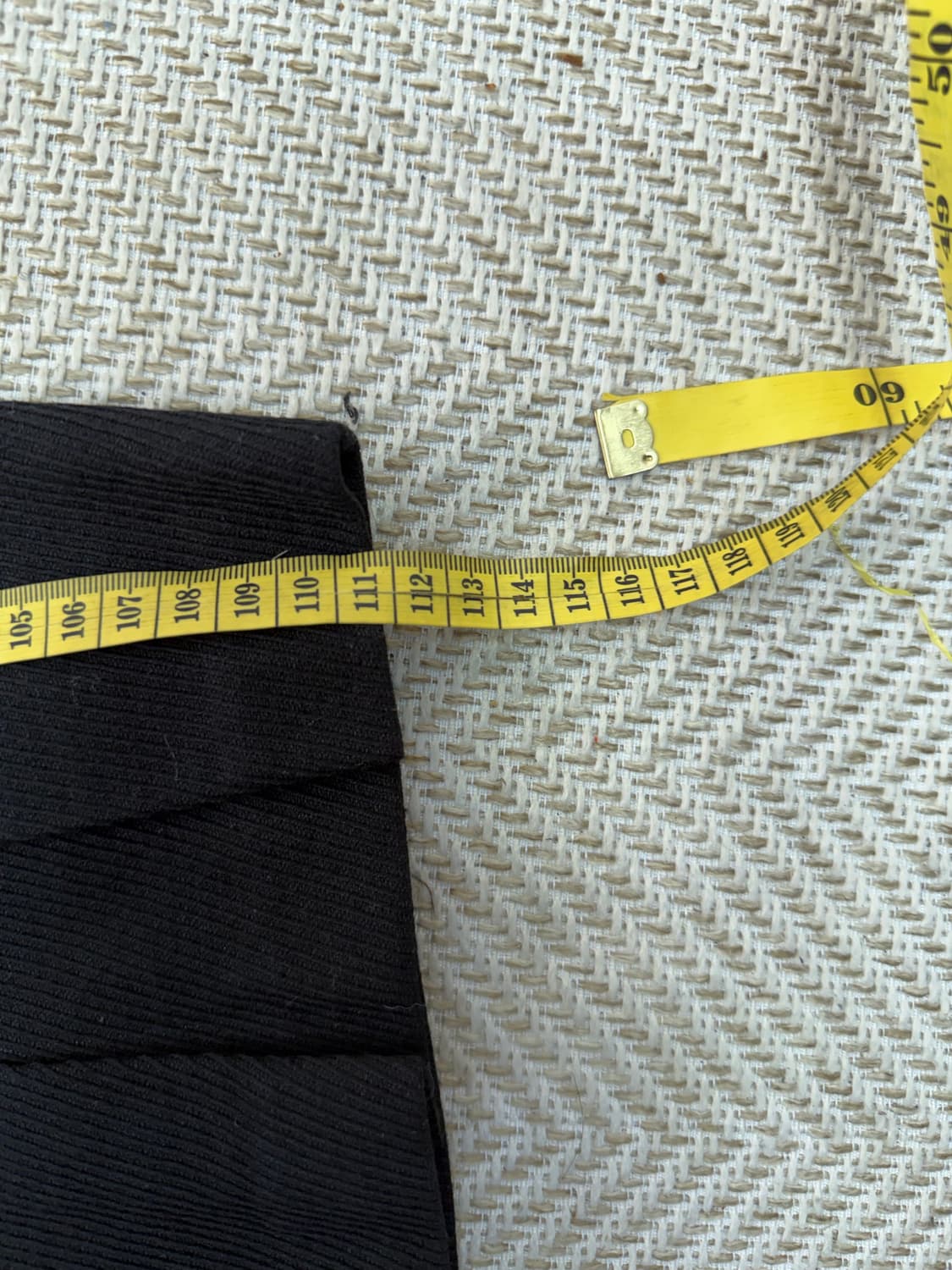 정품) 앤더슨벨 블랙 와이드 팬츠 50(32-34) 상품이미지9