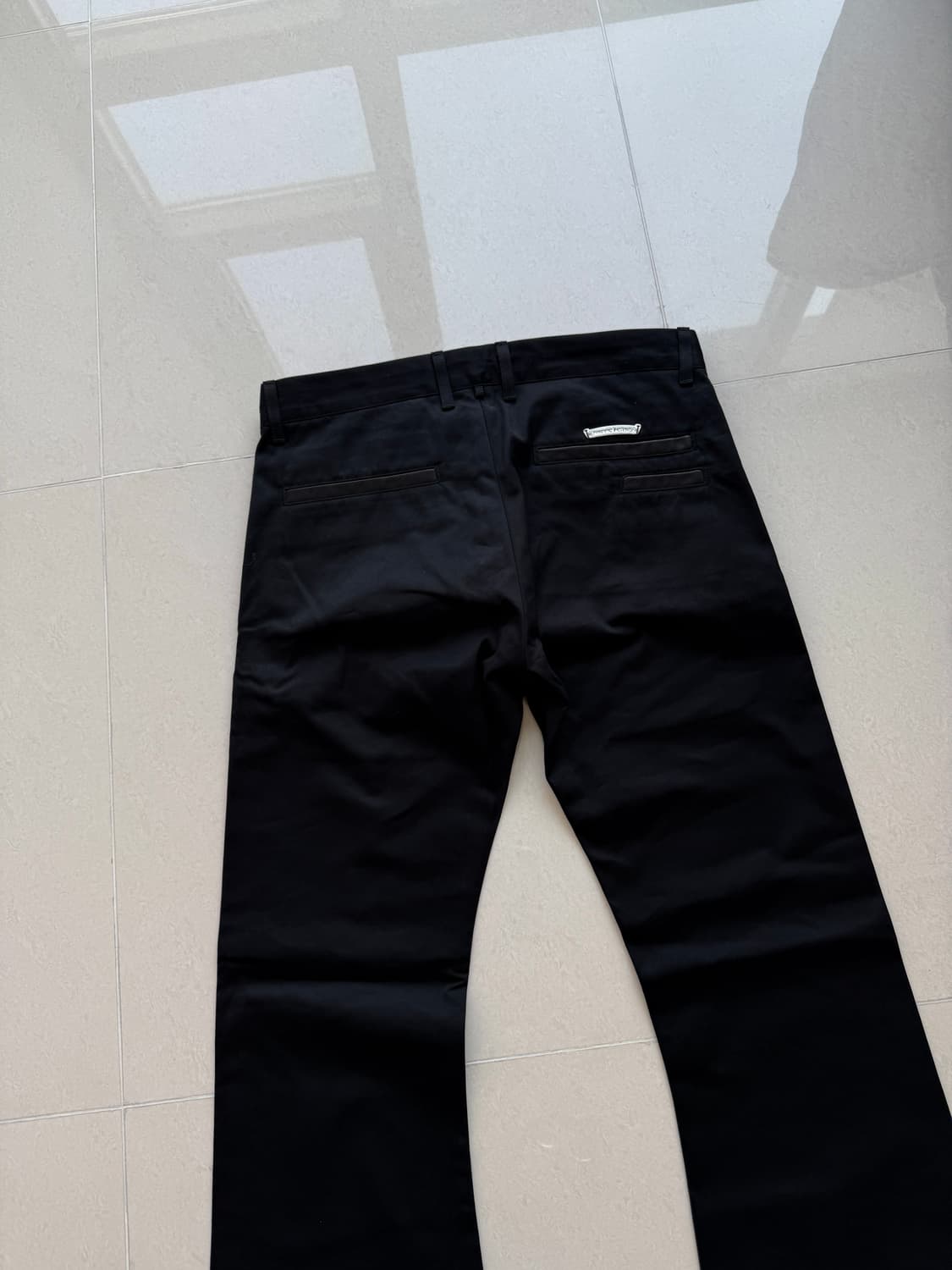 크롬하츠 RS 부츠컷  블랙 팬츠  상품이미지6