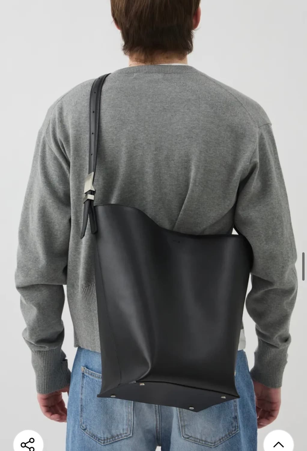 윈더 winder pann leather bucket bag 새상품 상품이미지5