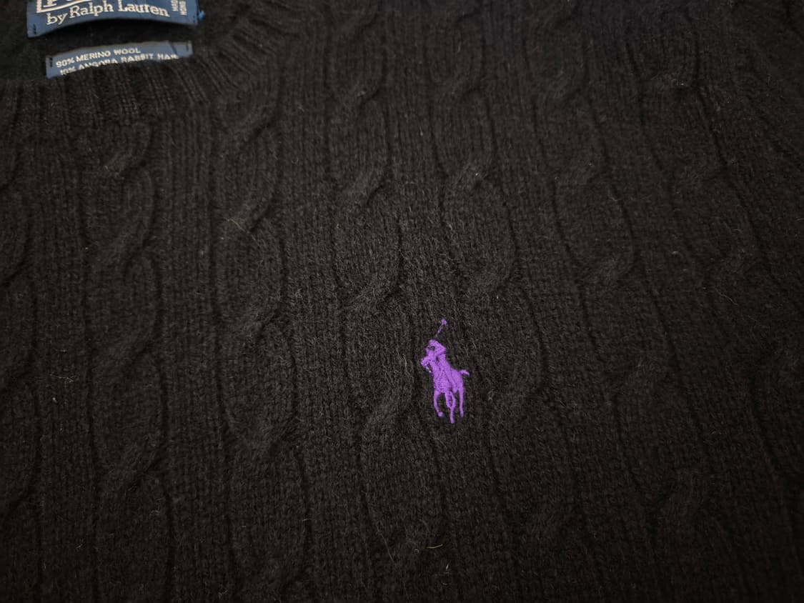 00s 폴로랄프로렌 앙고라 메리노 울 케이블 니트 상품이미지3