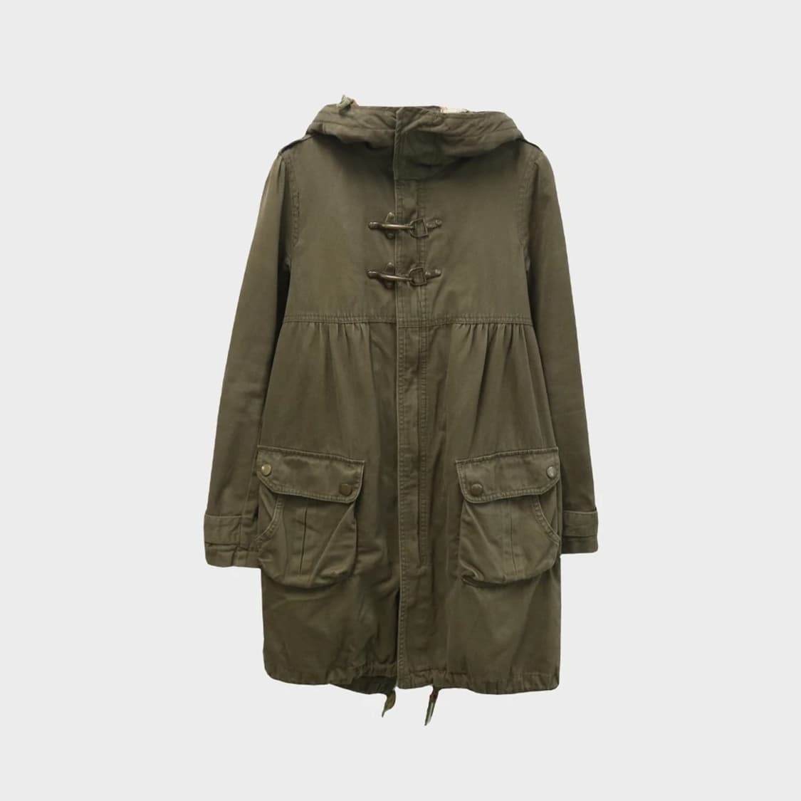 PAGEBOY  하이넥 파이어맨 밀리터리 코트 63180 상품이미지1