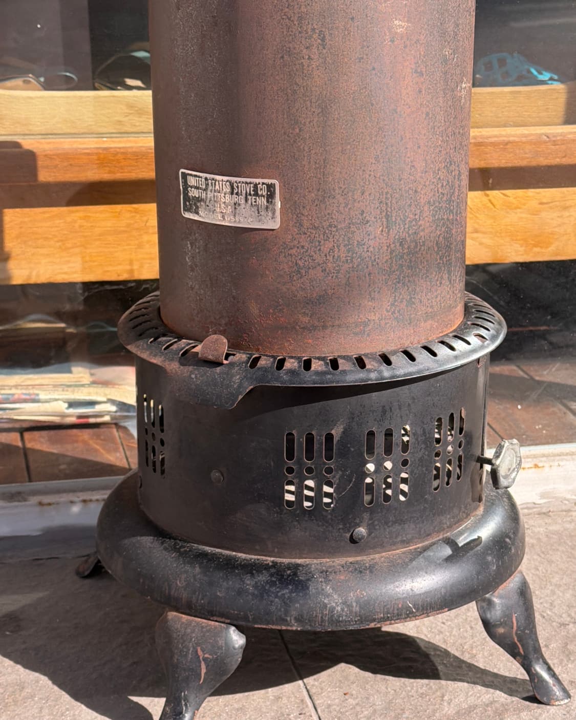 빈티지 소품 United States 스토브 히터  상품이미지4