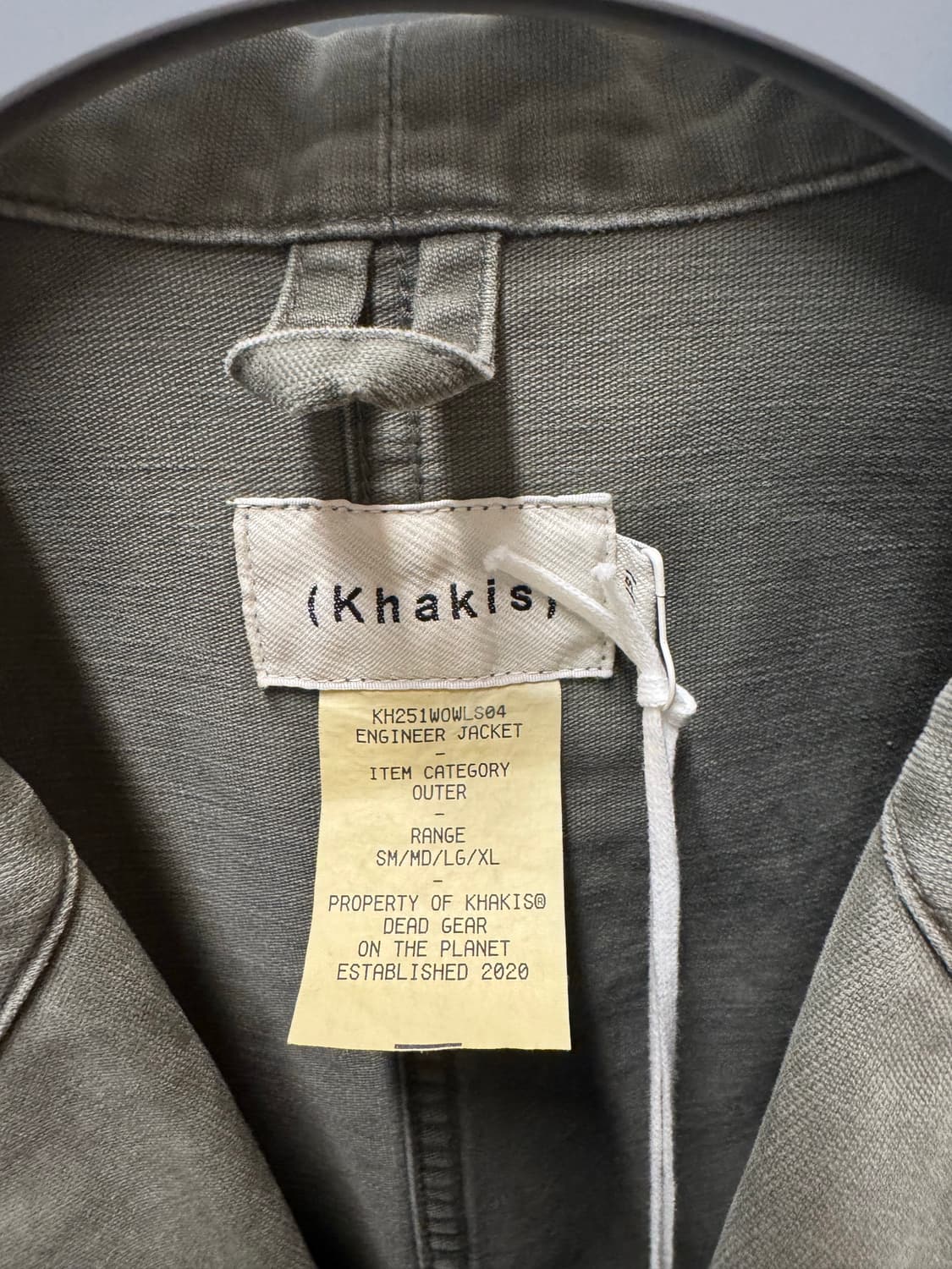 카키스 Khakis 엔지니어 자켓 L 상품이미지3