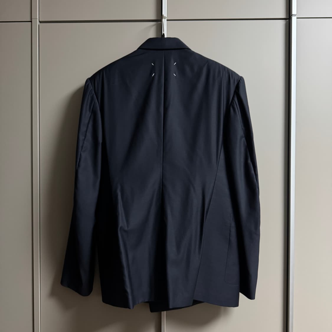 메종 마르지엘라 다크 네이비 더블 수트 셋업 50 사이즈 상품이미지2