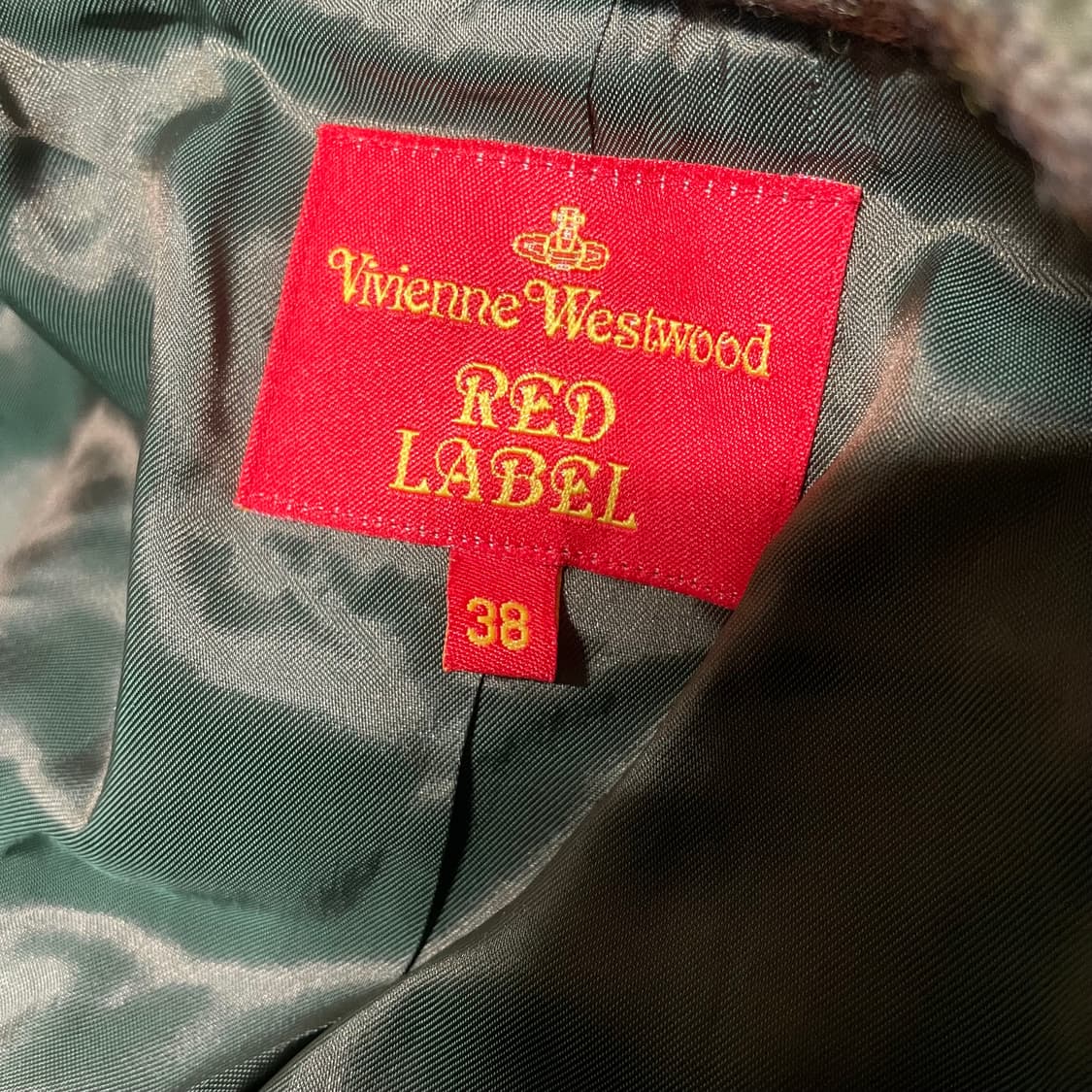 비비안 웨스트우드 2009FW 런웨이 울 머플러 코트 상품이미지8