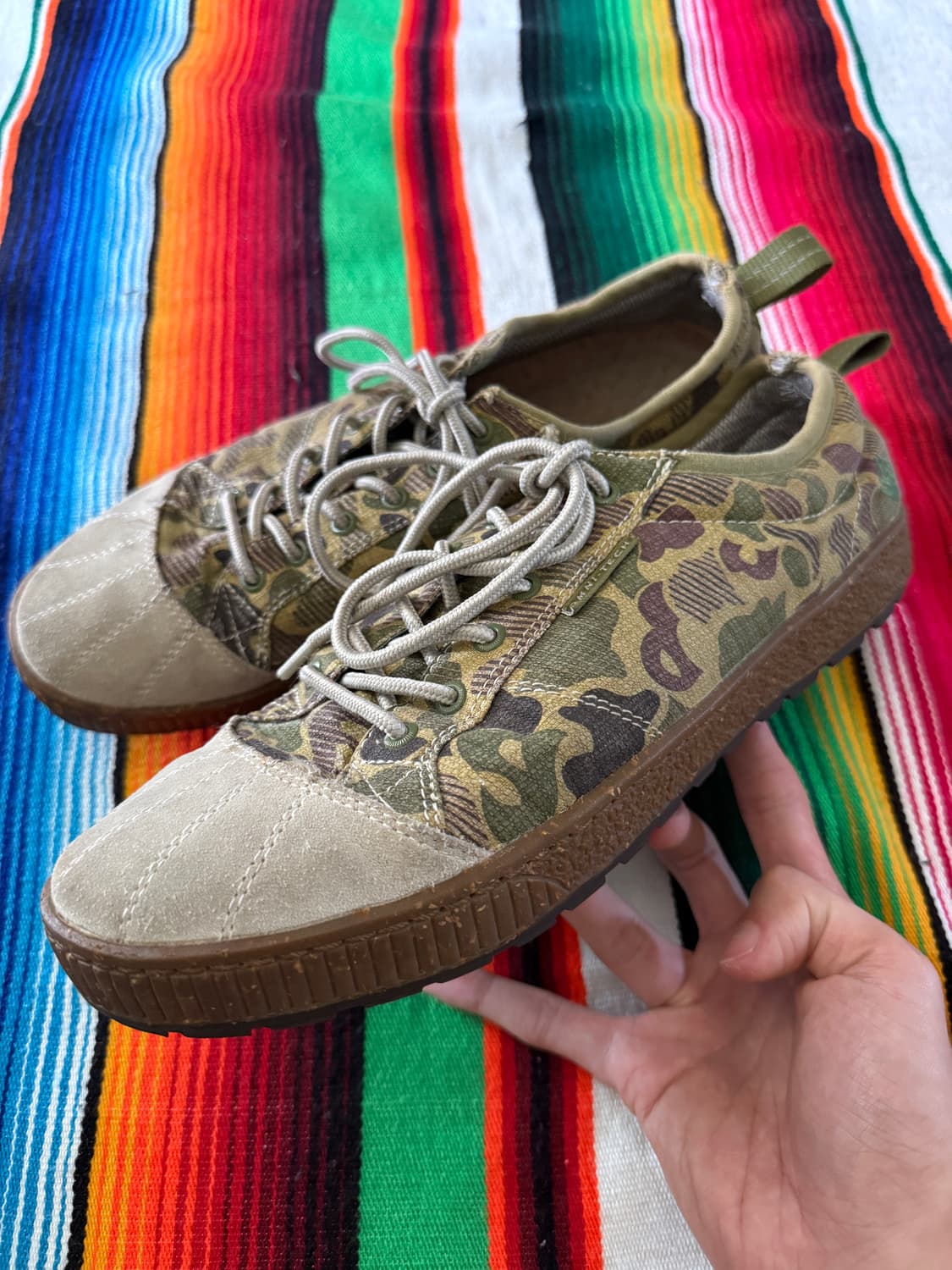 Columbia WOODRIDGE OMNI TECH camo shose 상품이미지1