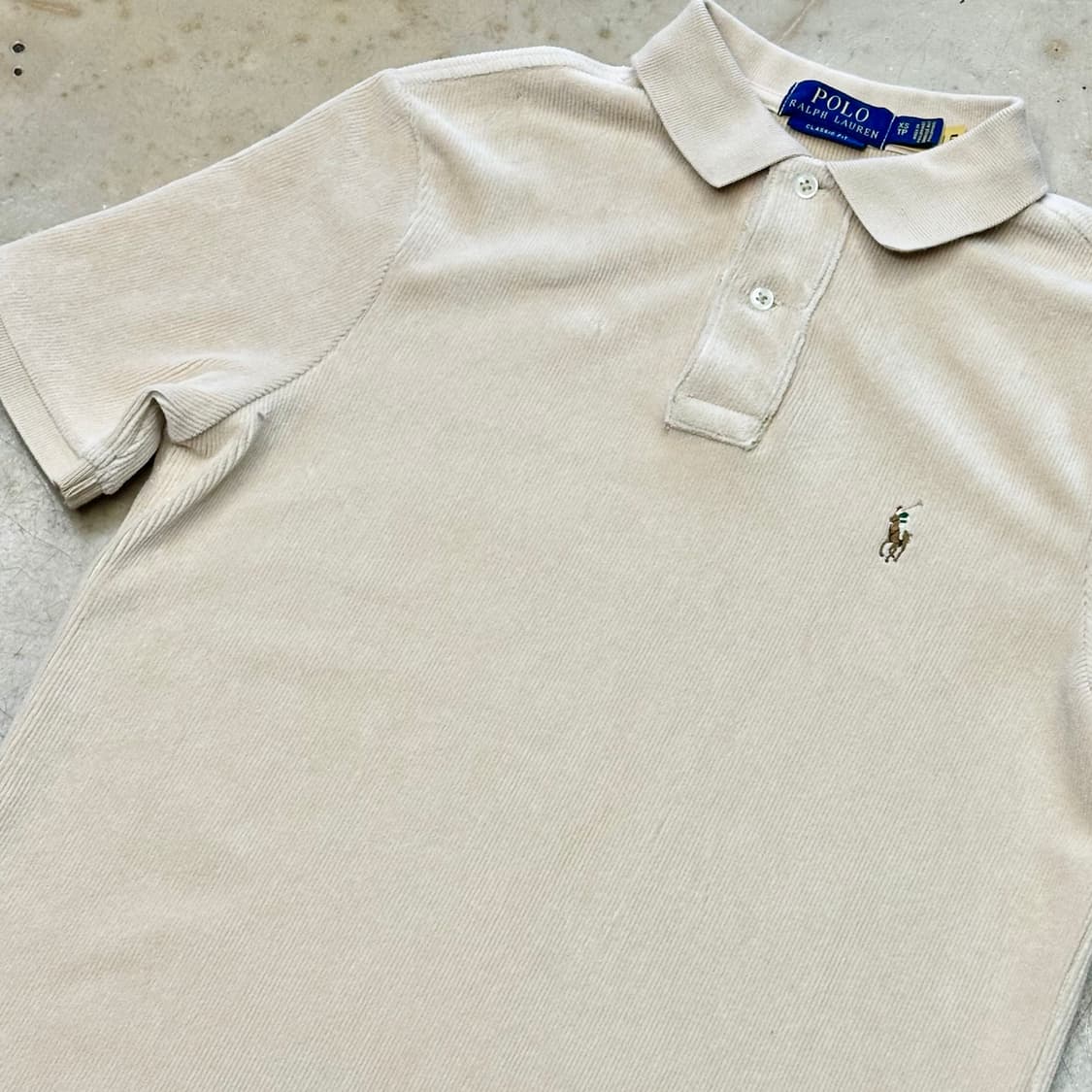 🫶🏻 폴로랄프로렌 코듀로이 Beige 카라 반팔티 🫶🏻 상품이미지2