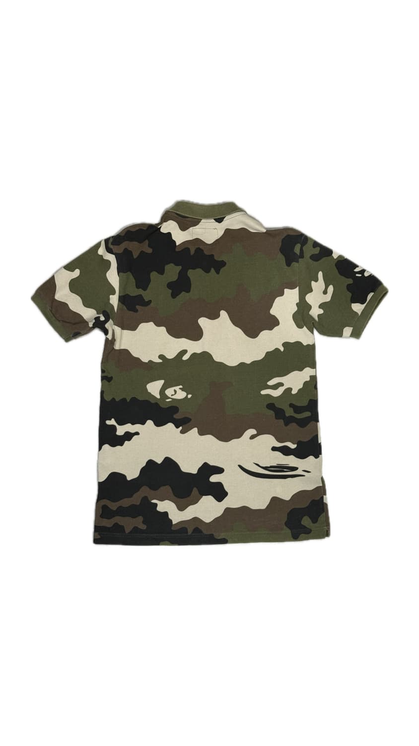 니고 시절 진짜 베이프 아이코닉 카모 패턴 폴로티 반팔 티셔츠 상품이미지2