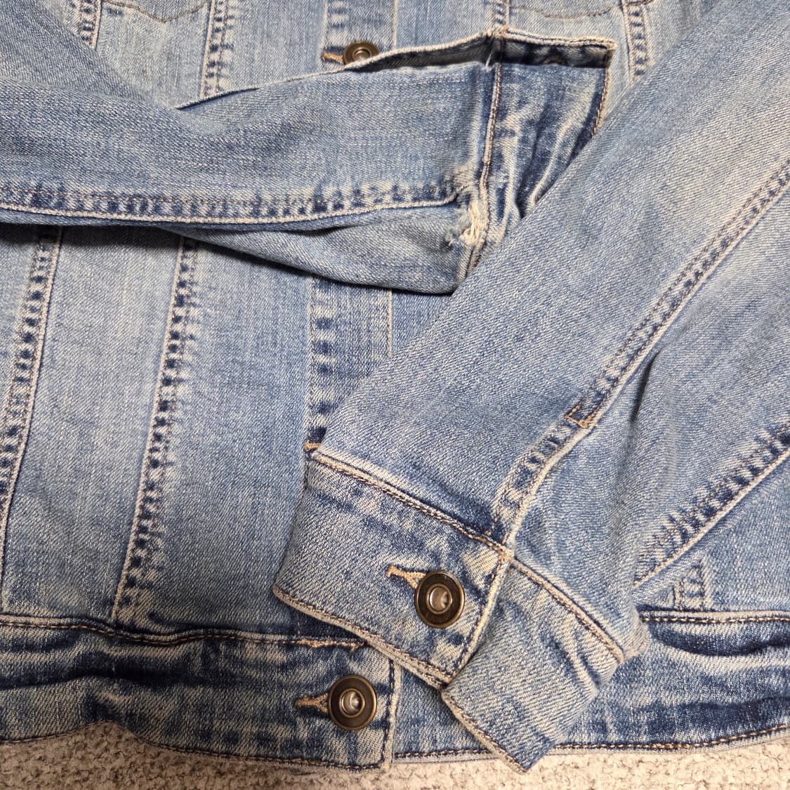 George 조지 데님자켓 청자켓 L(100) 상품이미지4