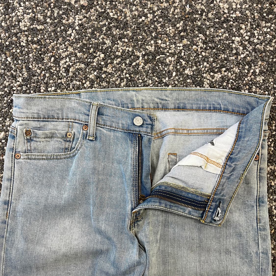 리바이스 504 연청 데님 (32) 상품이미지3