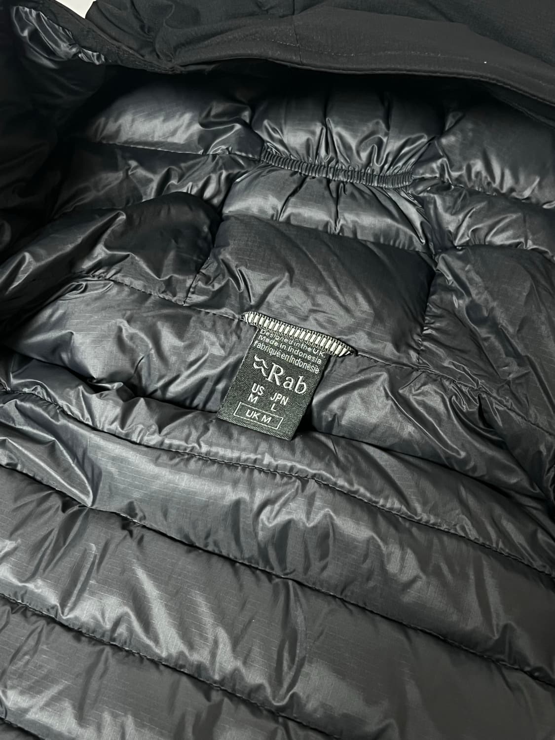 랩 rab 마이크로라이트 윈드스토퍼 후디 경량패딩 M 상품이미지3