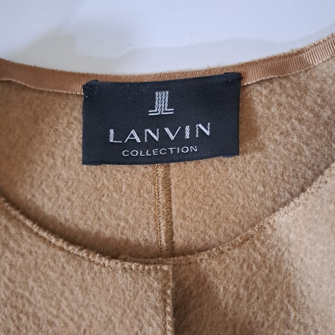 (택포) 한섬 랑방컬렉션 낙타 100% 숏 코트 82 B438 상품이미지7