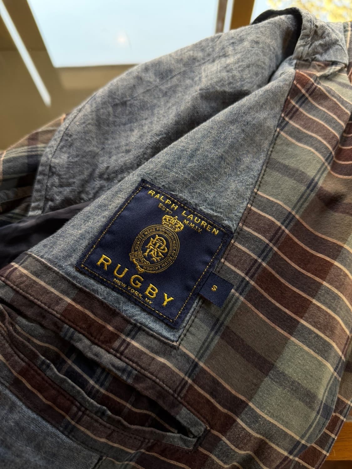 랄프로렌 럭비 테일러드 자켓 슬림100 상품이미지4