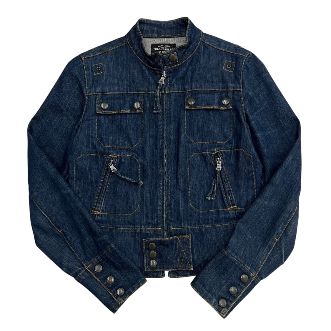 폴로 랄프로렌 센터포켓 청데님 자켓 S 상품이미지3