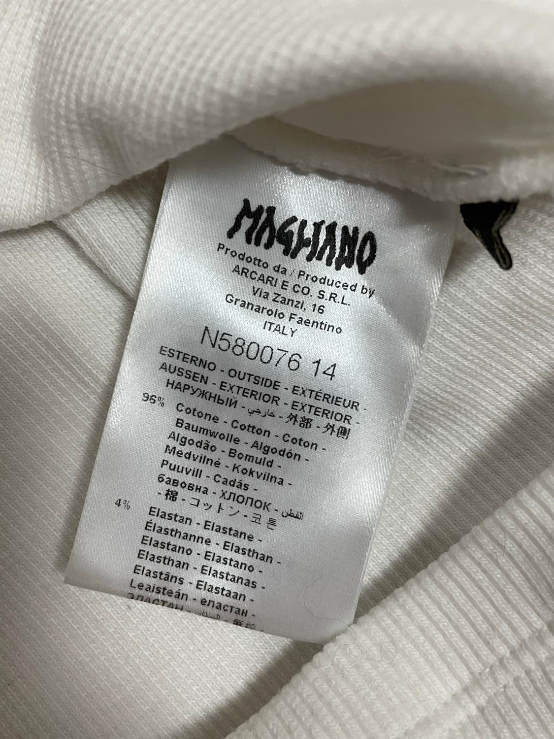 마리아노 슬리브리스 나시 흰색 상품이미지3