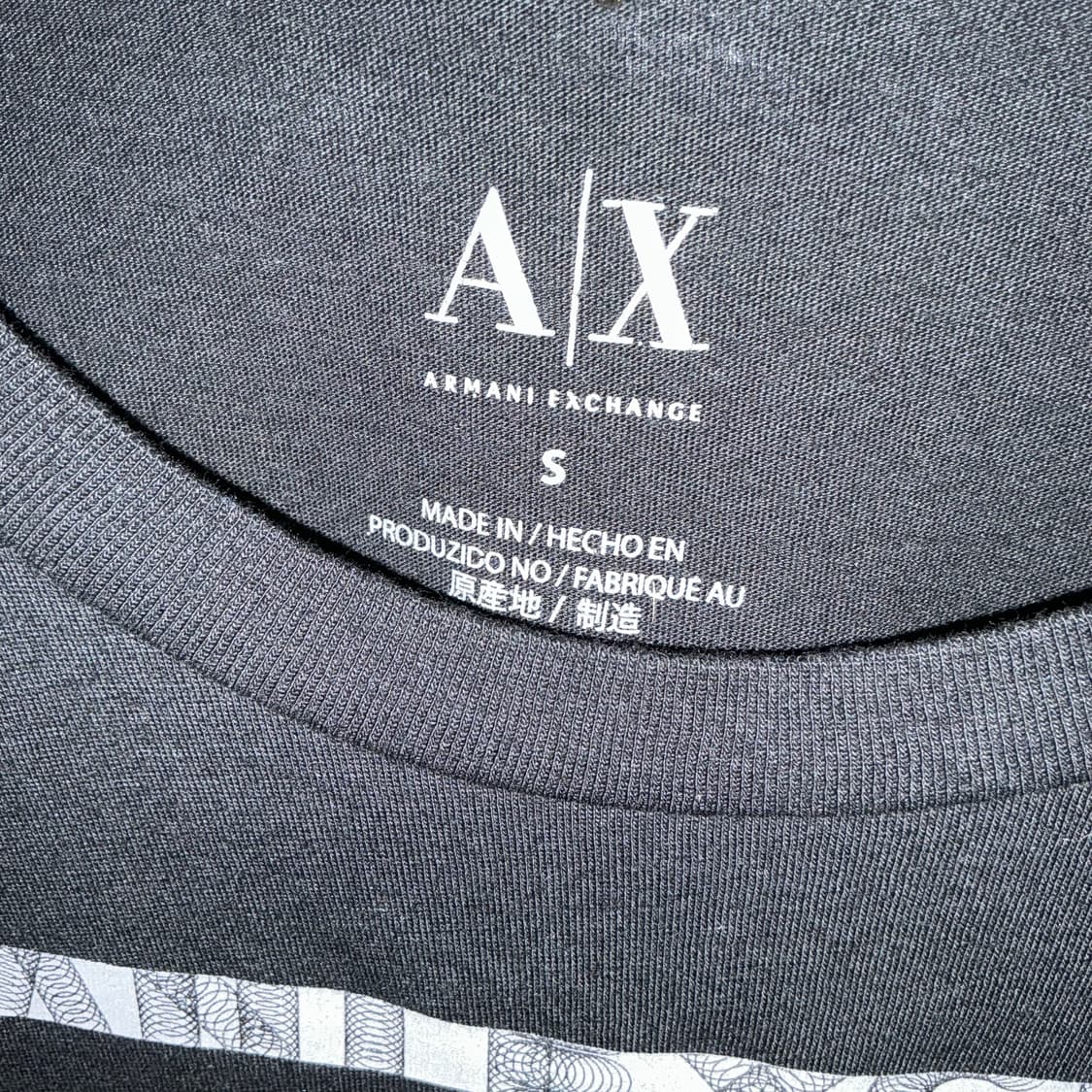 아르마니 익스체인지 반팔티 상품이미지2