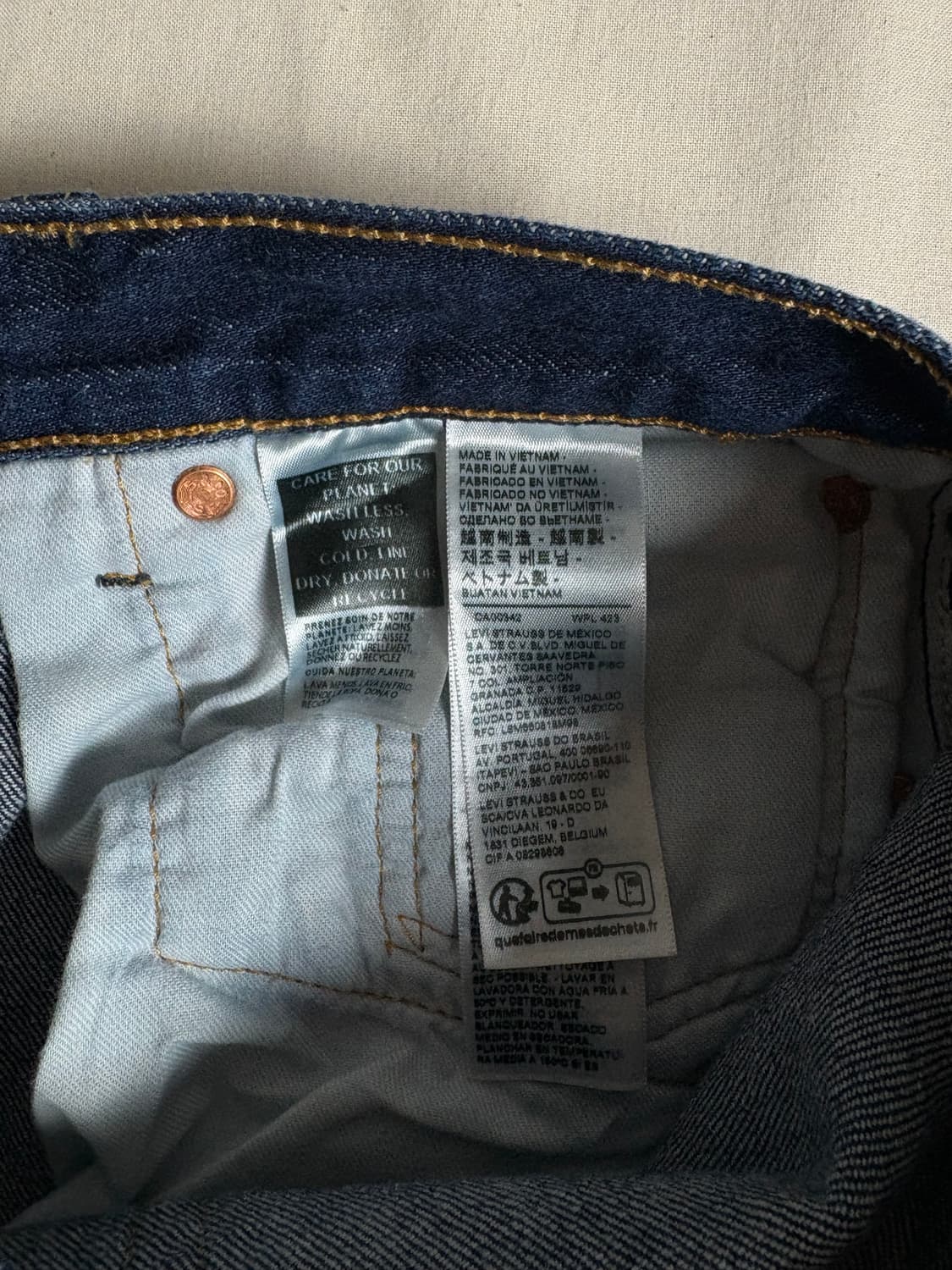Levis 리바이스 501 데님 팬츠  W32 L32 상품이미지4