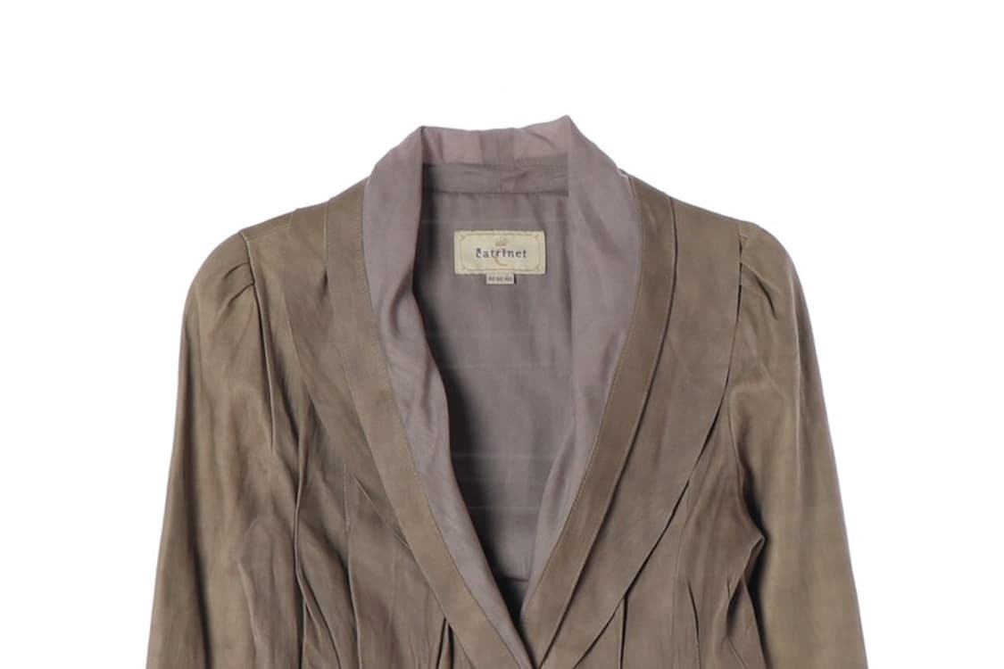 CATRINET 레이어드 염소가죽 자켓 88 상품이미지3