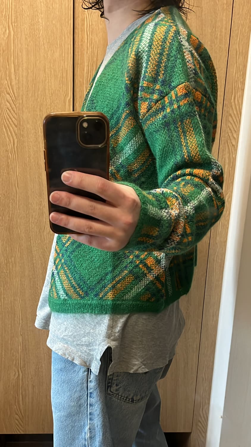 Erl 체크패턴 가디건 m 사이즈 23ss 상품이미지7