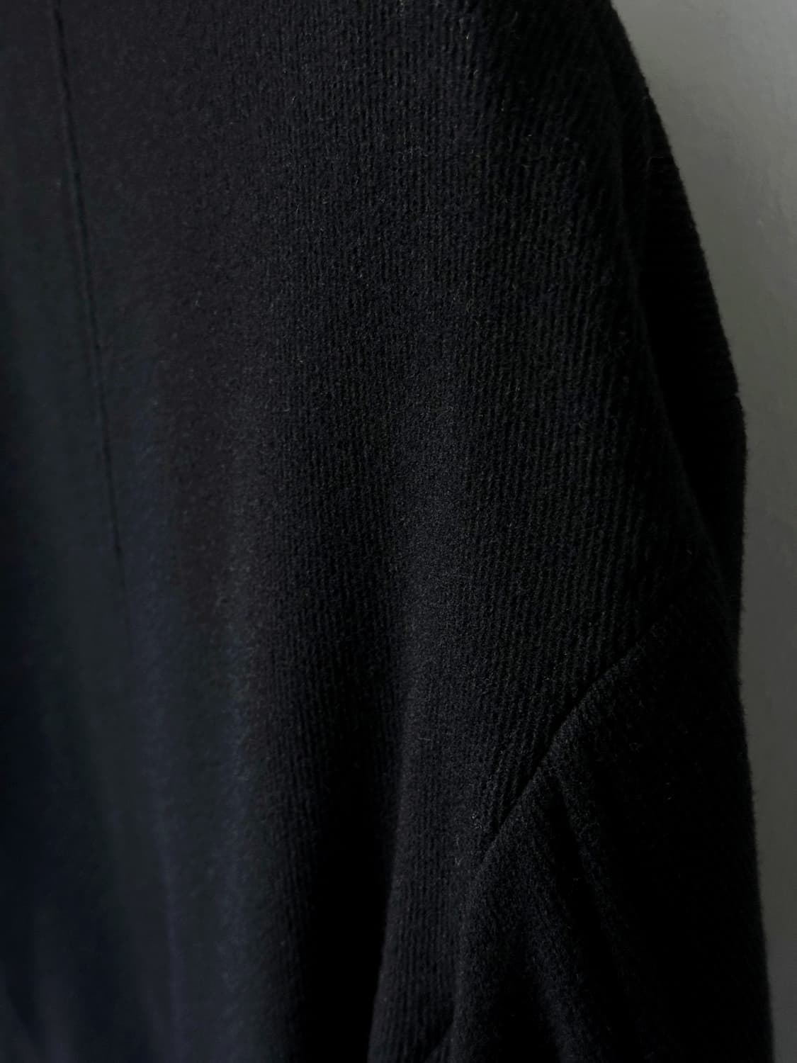 Brushed cord wool design over pea coat 상품이미지4