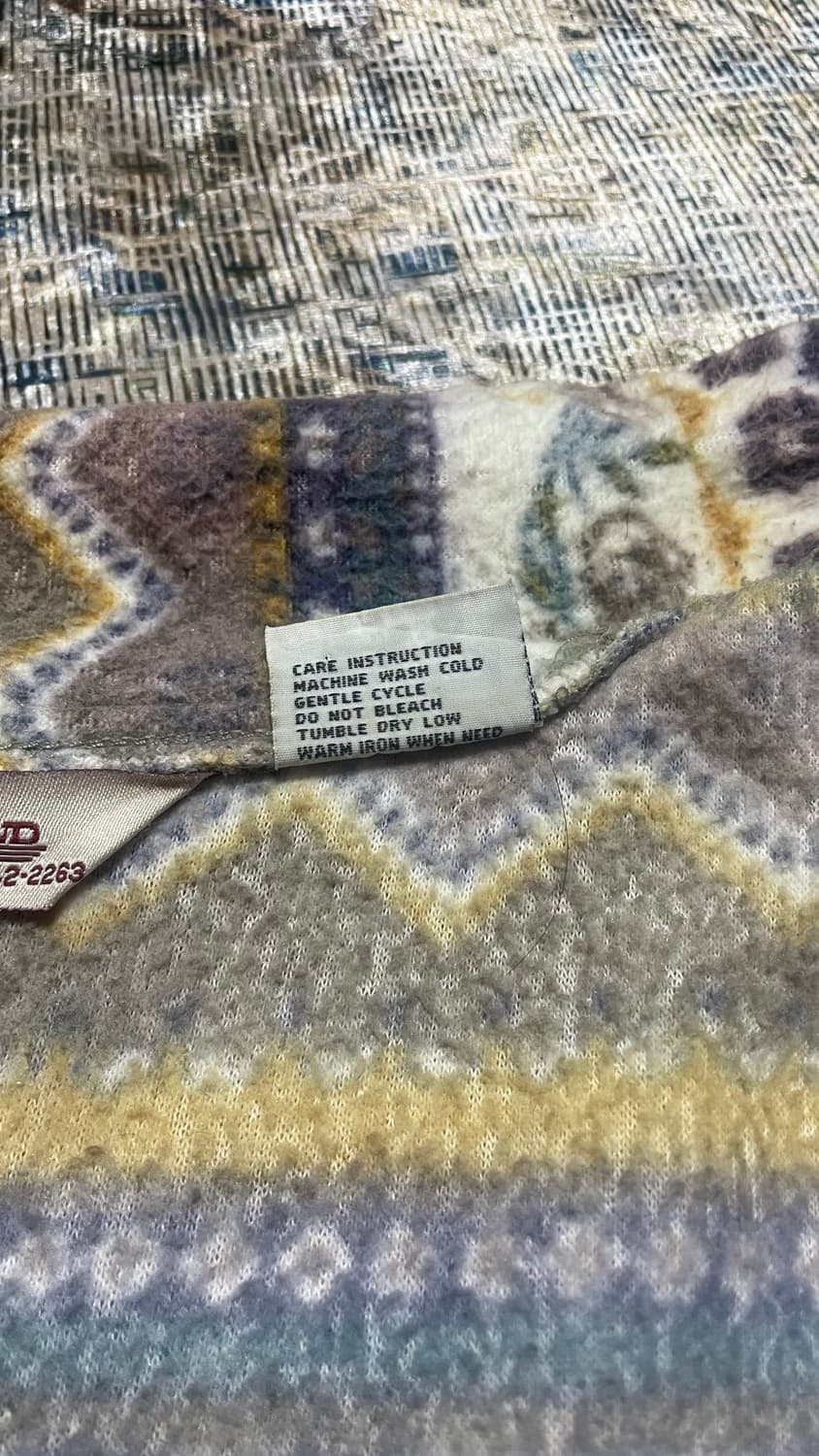 HABAND USA 빈티지 노르딕 플리스 집업 상품이미지6