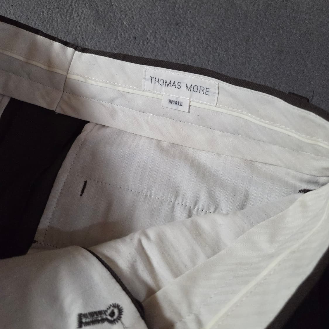 토마스모어 투턱 브라운 치노 팬츠 S 30인치 상품이미지6