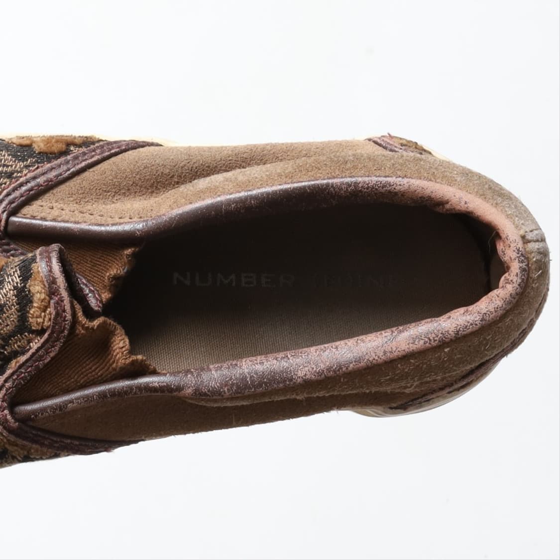 넘버 나인 02AW Number (N)ine Velvet Slip On  상품이미지7