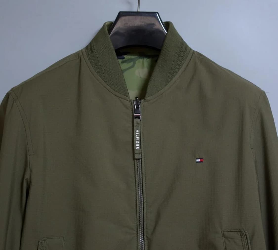 타미힐피거 카모 리버시블 점퍼 L 상품이미지1