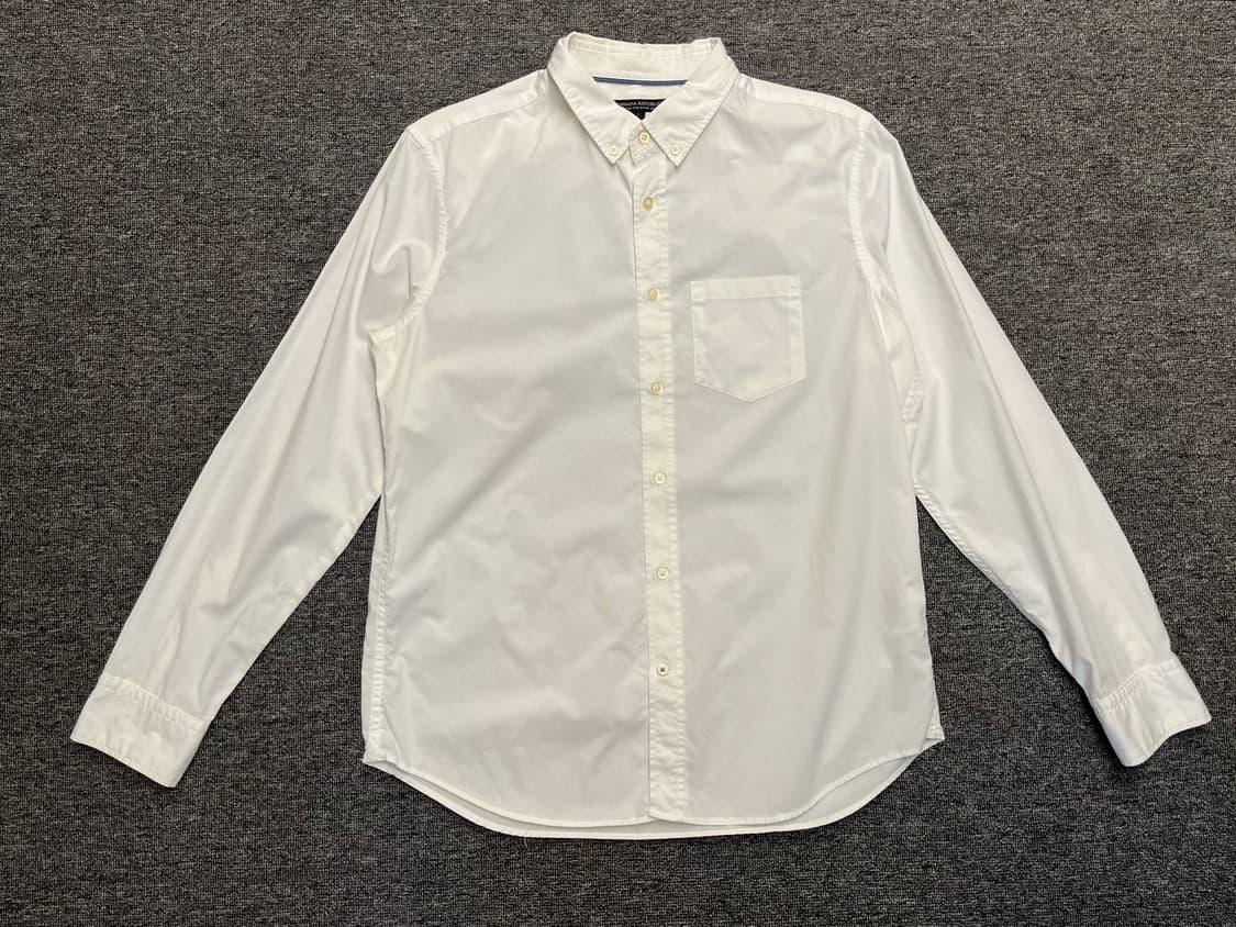[95] 바나나리퍼블릭 화이트셔츠 L  상품이미지1