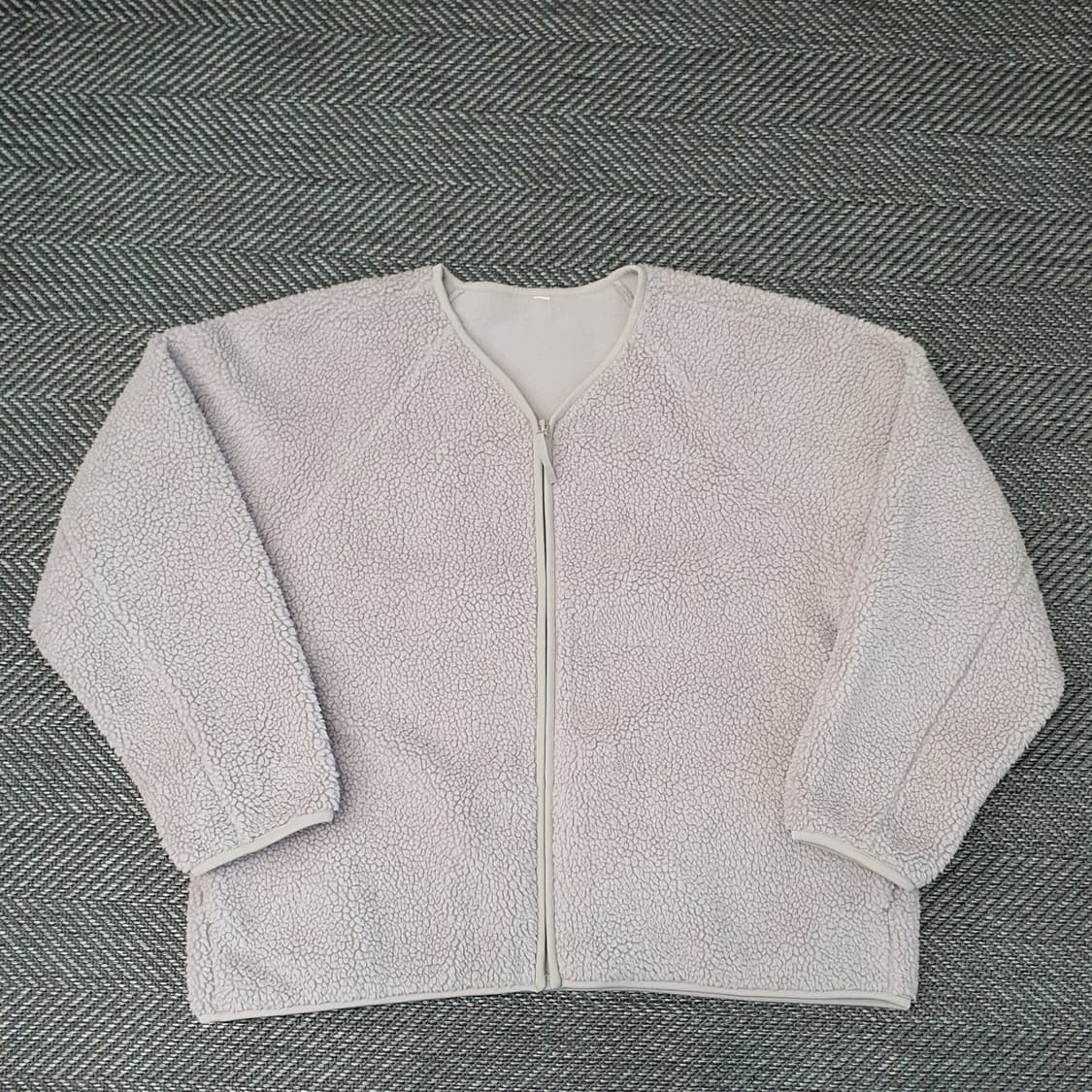 유니클로 플리츠 간절기 집업자켓 남자105 상품이미지1