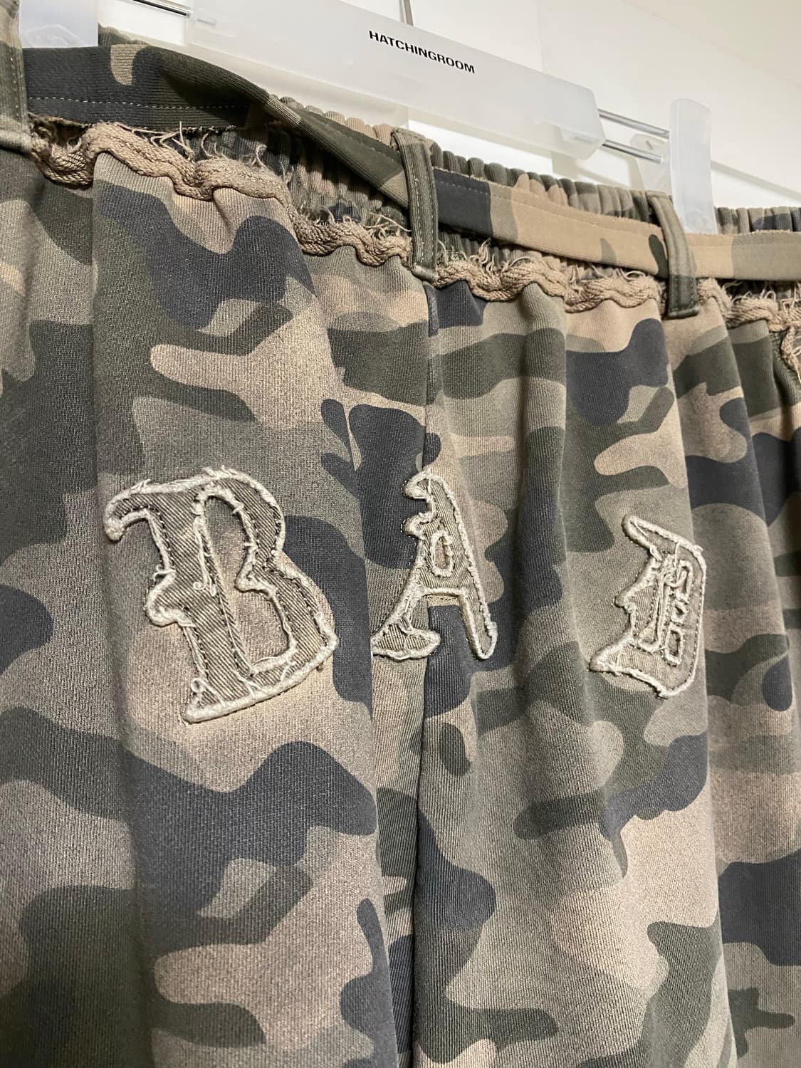 배드블러드 카모 버뮤다 팬츠 S 상품이미지5