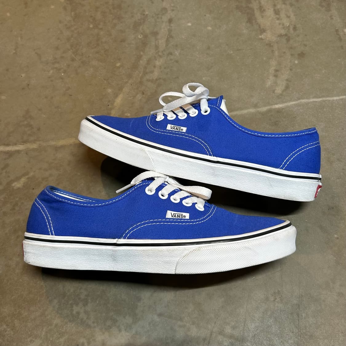 265) 반스 어센틱 블루 스니커즈 신발 상품이미지3