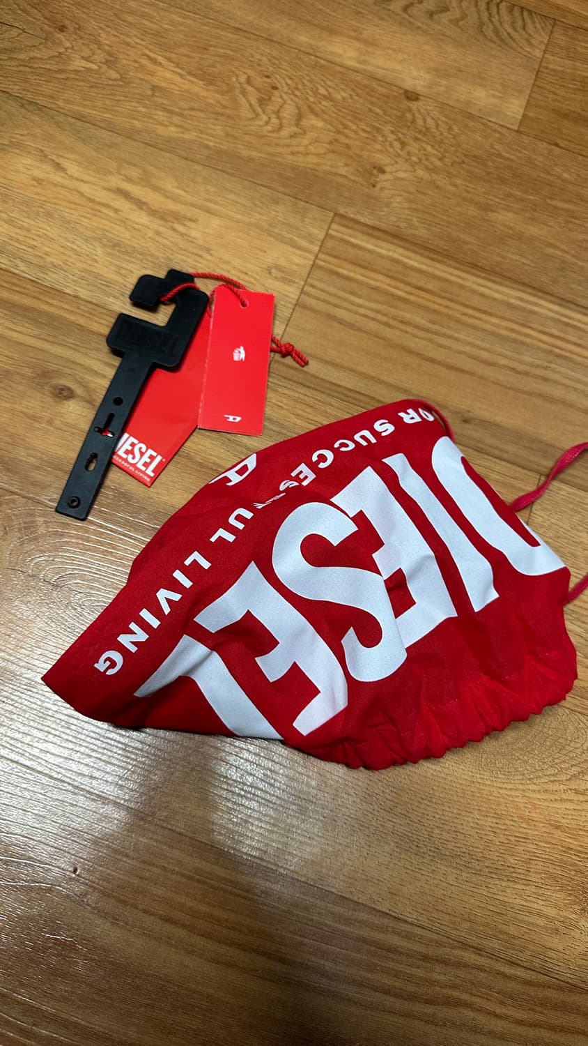 디젤 B-1DR 레더 벨트 D 버클 블랙(80) 상품이미지6