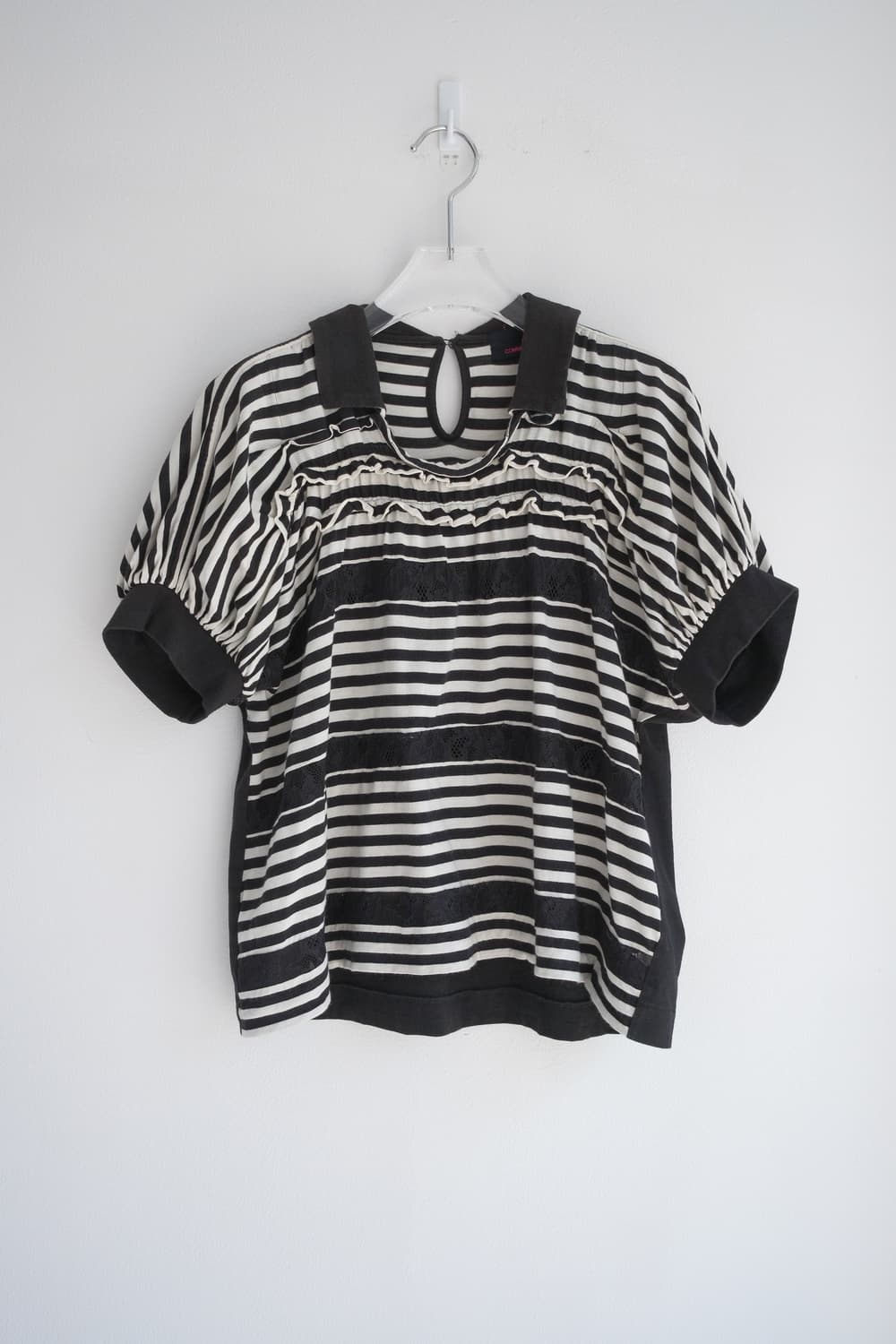Lace stripe top 상품이미지5