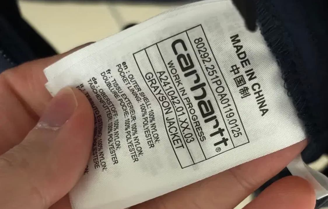 칼하트윕 네이비 그레이슨 바람막이 L사이즈 상품이미지4