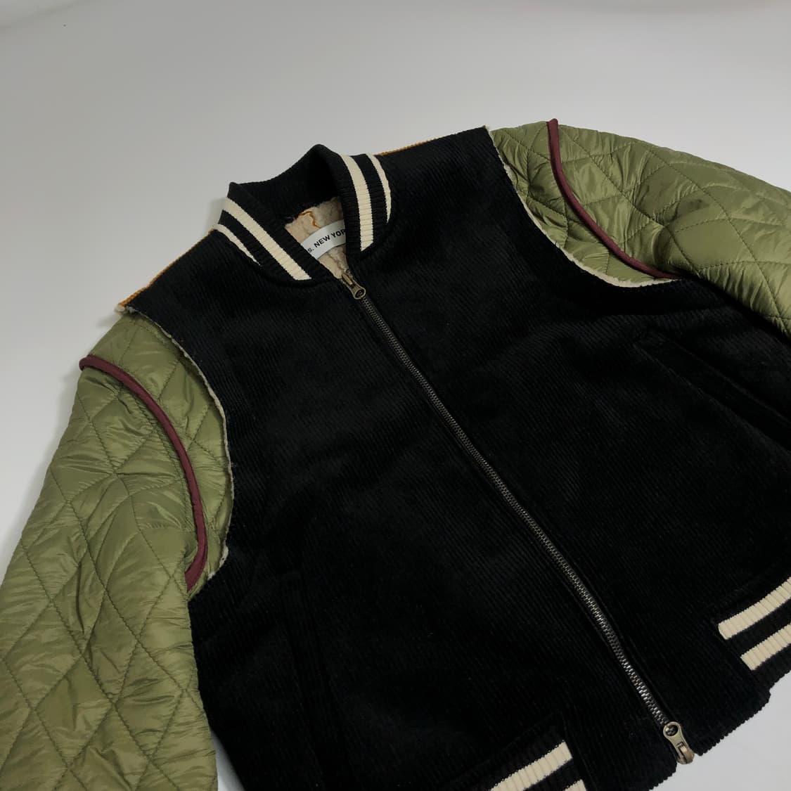 JS뉴욕 퀄팅 스웨이드 점퍼  상품이미지4