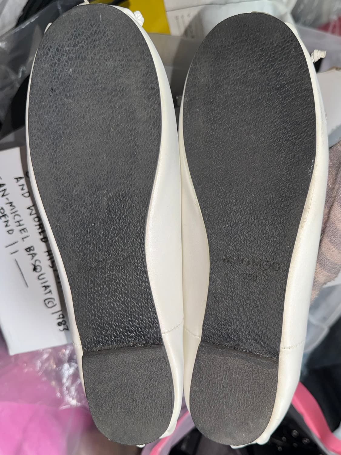 마크모크 화이트 단화 상품이미지6