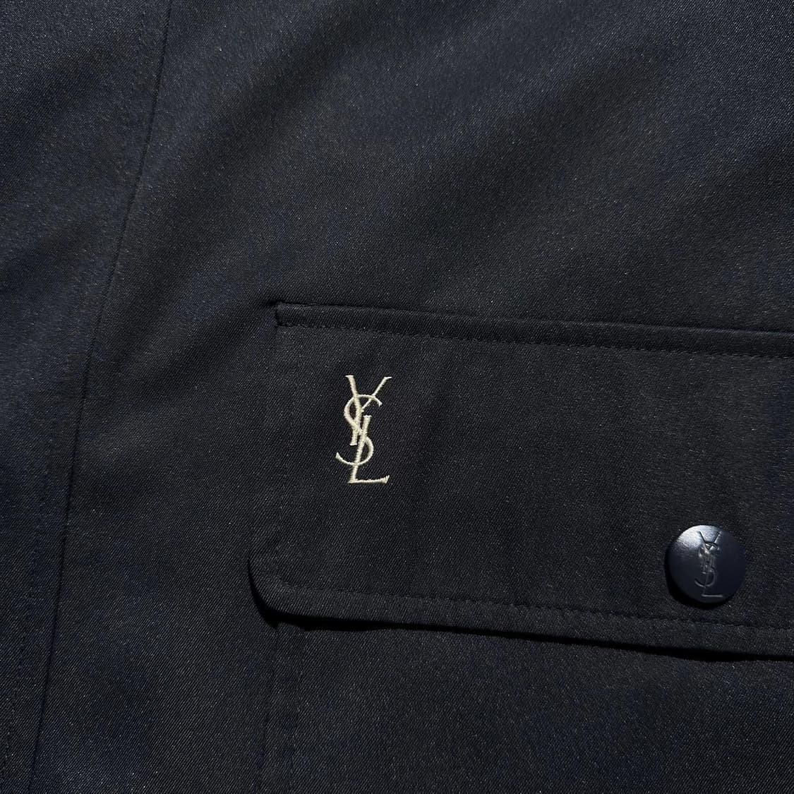 입생로랑 자수로고 리버시블 폴리쉘 자켓 상품이미지5