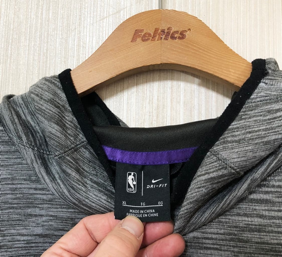 NBA 나이키 LA레이커스 어센틱후드티셔츠/풀오버후디 XL(110) 상품이미지6