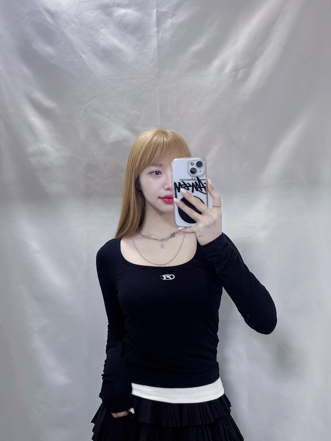 Rockcake 블랙 슬리브  상품이미지1