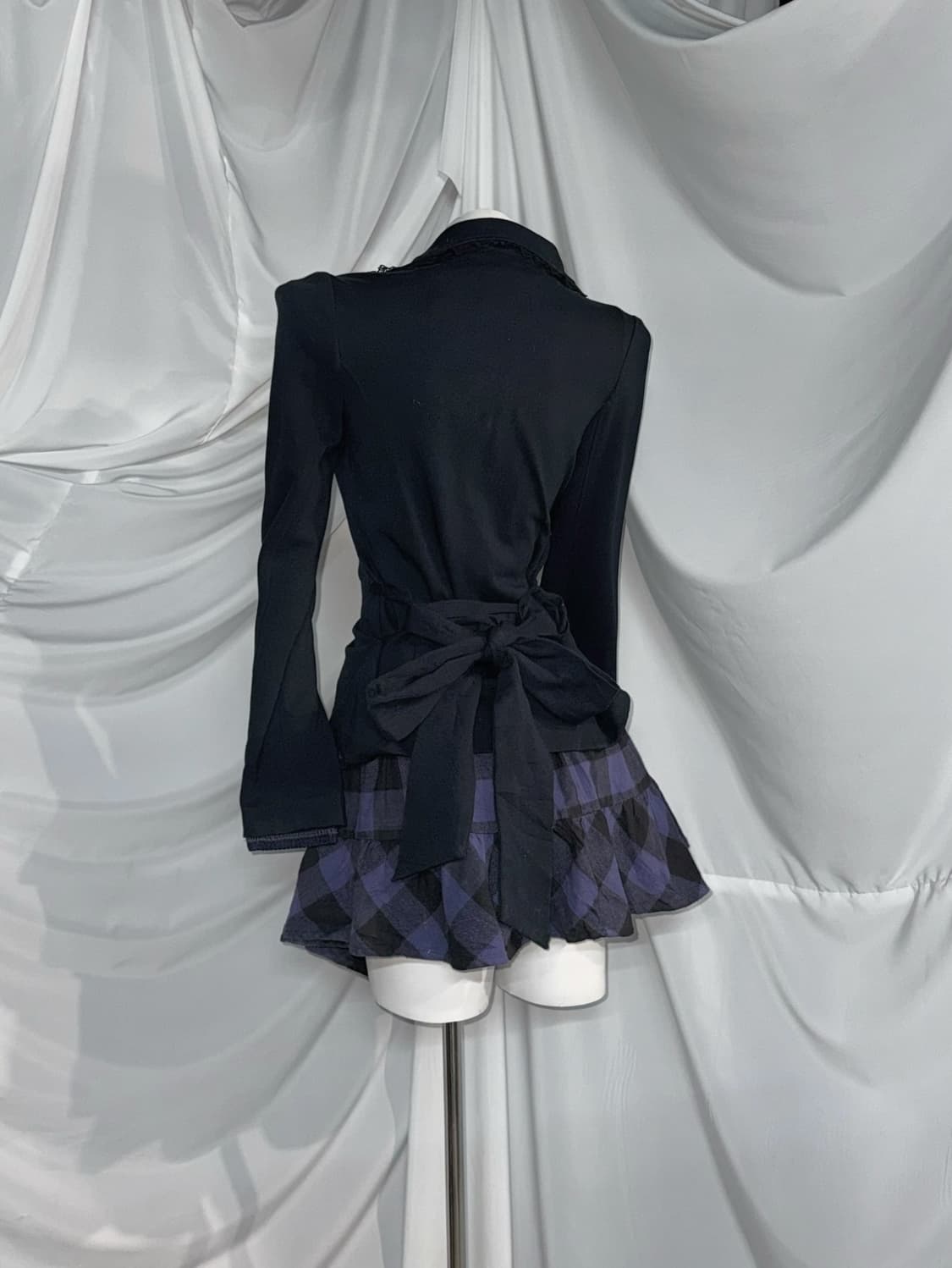 오즈크로스 레이어드 데일리 네이비 펑크프레피 코디세트 상품이미지9