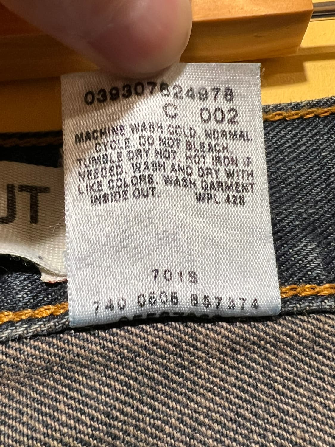 [29x30] 리바이스 567 루즈 부츠컷 데님 빈티지 Y2K 청바지 상품이미지8