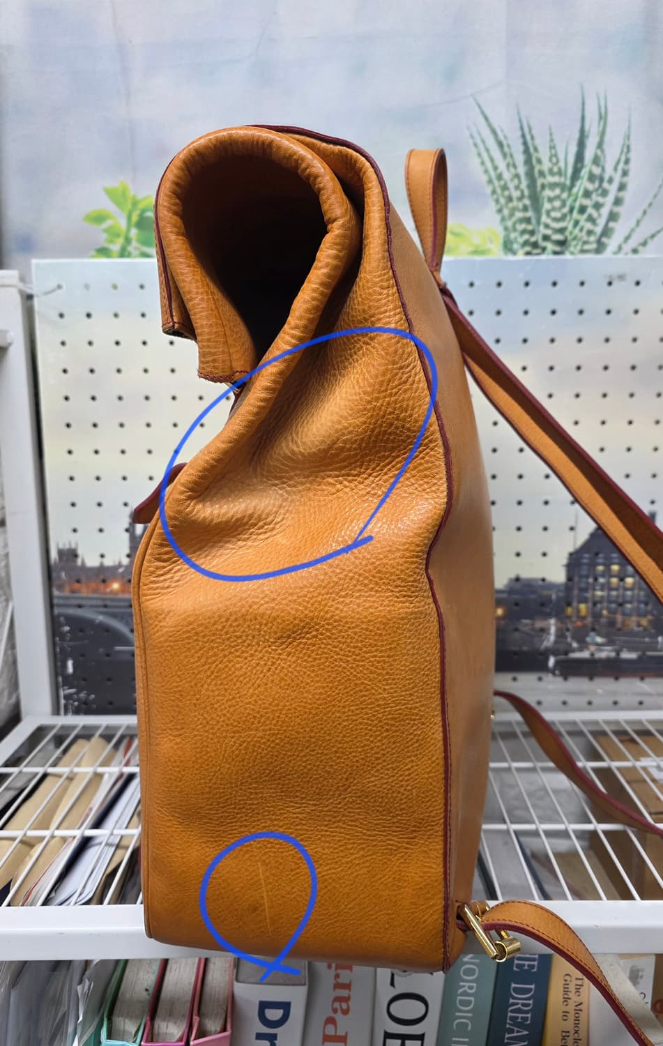 여성백팩 롤링 홍대 가죽백팩 핸드메이드 미네르바 복스 풀그레인 GD86 상품이미지4